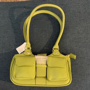 Chic Lime Green Shoulder Bag